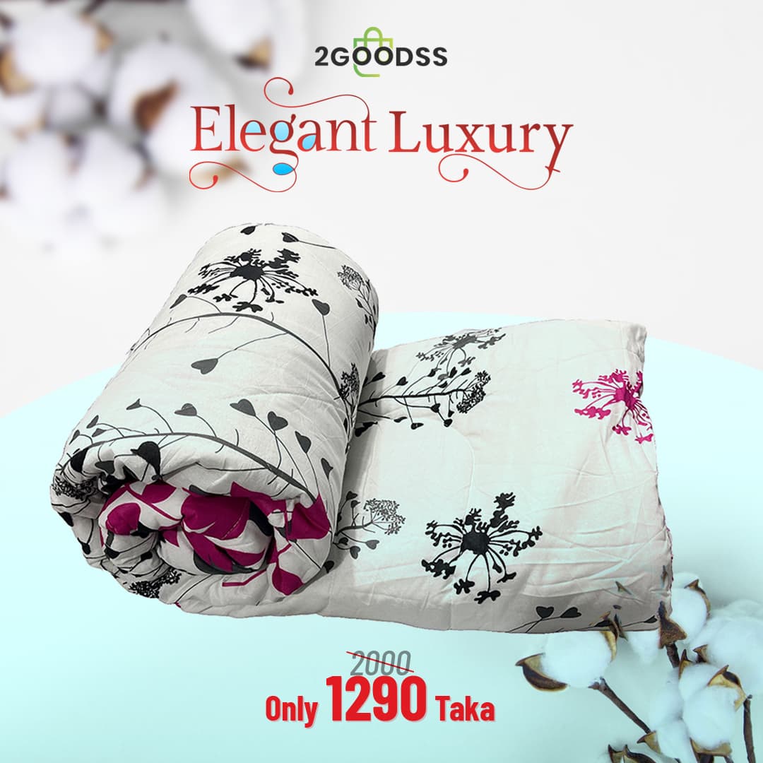 প্রিমিয়াম ডাবল কমফোর্টার – আরাম ও নিখুঁত সমন্বয়