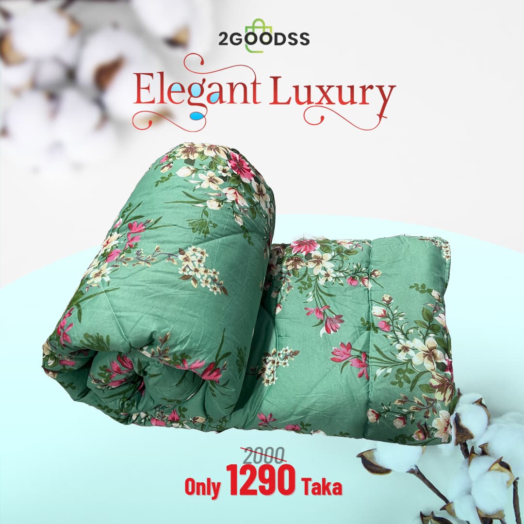 প্রিমিয়াম ডাবল কমফোর্টার – আরাম ও নিখুঁত সমন্বয়