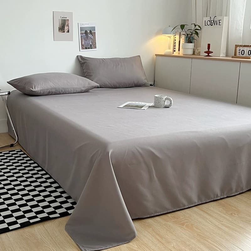 সলিড কালার বেডশিট – খাঁটি সৌন্দর্য, চিরন্তন আরাম