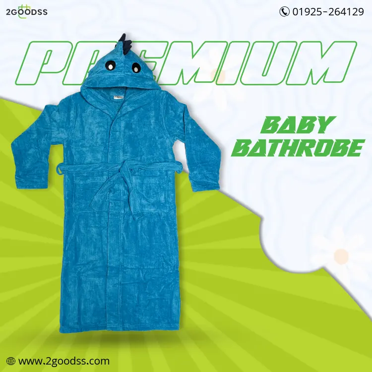 🐻 Soft & Cozy Baby Bathrobes – A Warm Hug After Bath Time!