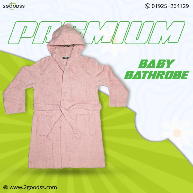 🐻 Soft & Cozy Baby Bathrobes – A Warm Hug After Bath Time!