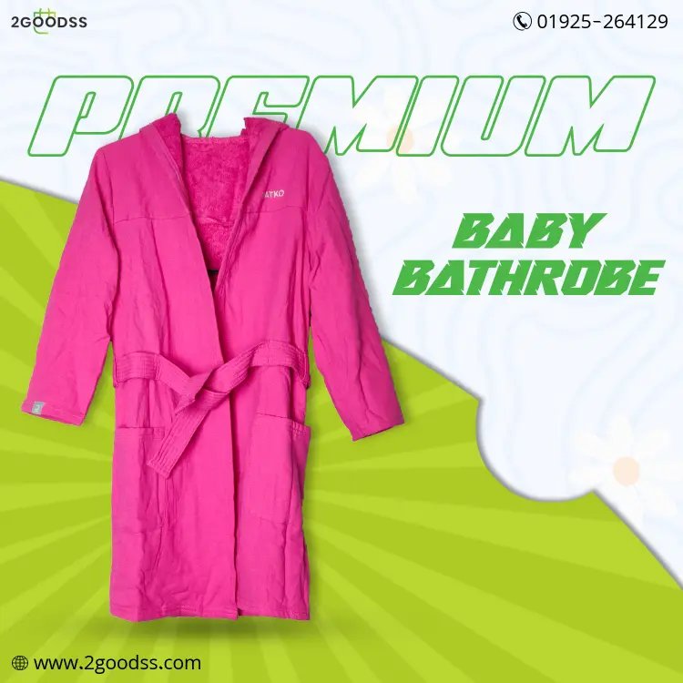 🐻 Soft & Cozy Baby Bathrobes – A Warm Hug After Bath Time!