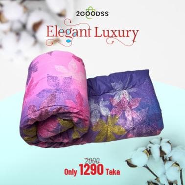 প্রিমিয়াম ডাবল কমফোর্টার আরাম ও লাক্সারির