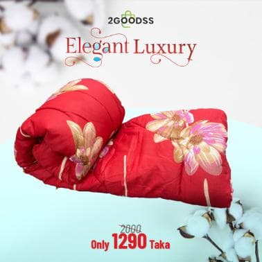 প্রিমিয়াম ডাবল কমফোর্টার আরাম ও লাক্সারির