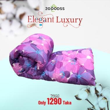 প্রিমিয়াম ডাবল কমফোর্টার আরাম ও লাক্সারির