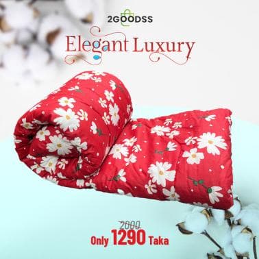 প্রিমিয়াম ডাবল কমফোর্টার আরাম ও লাক্সারির